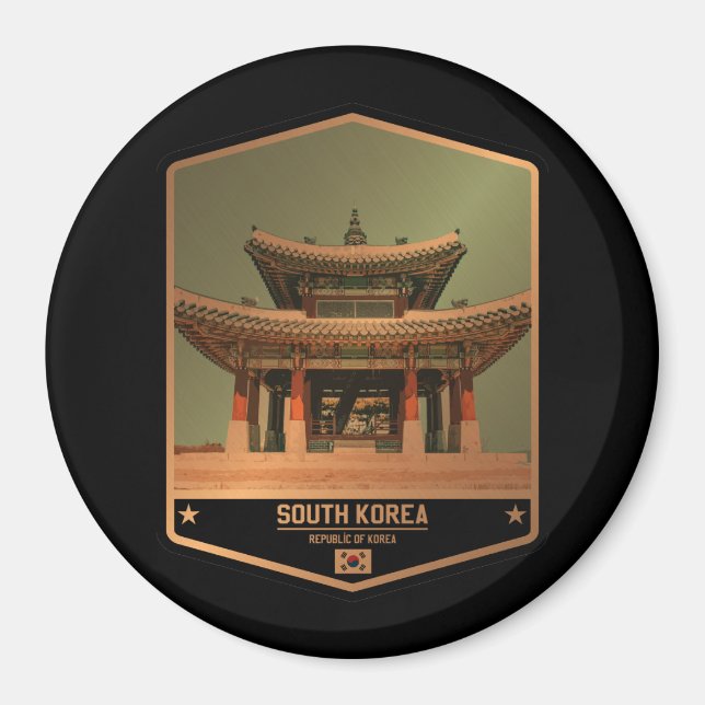 Aimant Corée du Sud (Devant)