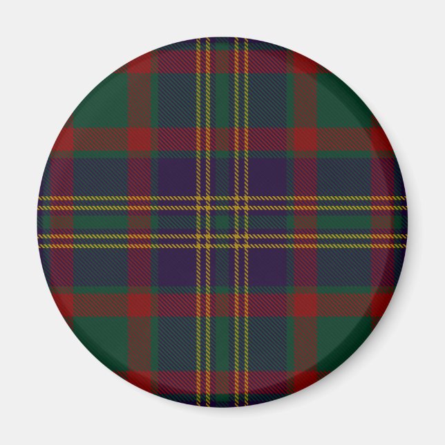Aimant Cork County Irish Tartan (Devant)