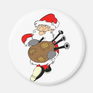 Aimant Cornemuse Père Noël