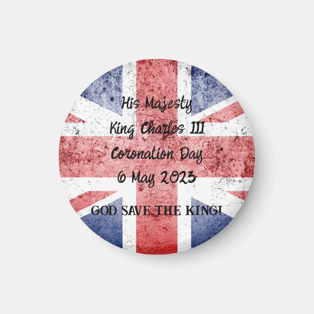 Aimant Coronation du roi Charles III (Devant)