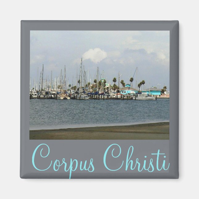 Aimant Corpus Christi, Texas Marina (Devant)
