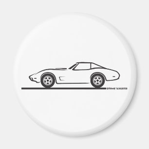 Aimant Corvette 1974-1977