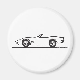Aimant Corvette convertible 1970-72
