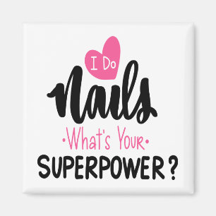 Aimant Cosmetologue Nail Tech Nails Salon de beauté