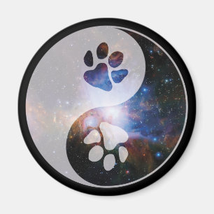 Aimant Cosmic Yin Yang Paw