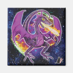 Aimant cosmique de dragon de Tourmaline
