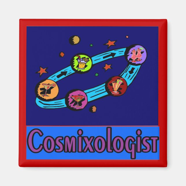 Aimant Cosmixologiste de l'espace (Devant)
