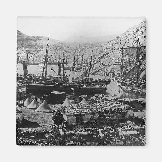 Aimant Cossack Bay, Crimée, c.1855 (Devant)