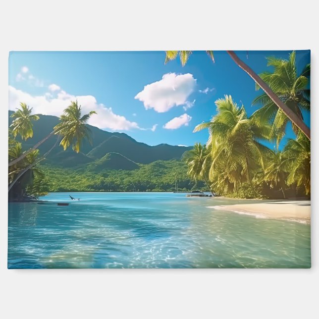 Aimant Costa Rica Island Paradise (Recto)