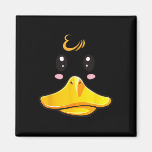 Aimant Costume de canard en caoutchouc mou Ducky Visage H
