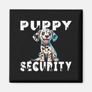 Aimant Costume de chien de sécurité pour chiots Dalmatien
