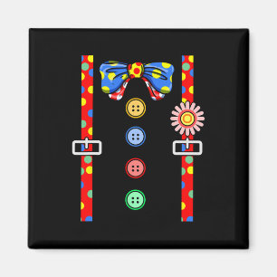 Aimant Costume de clown Halloween