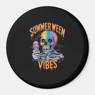 Aimant Costume de fête d'été Summerween drôle