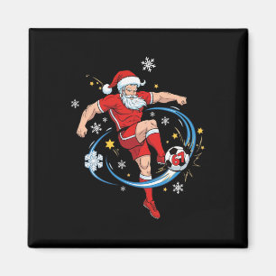 Aimant Costume de Père Noël lunettes de soleil Six Sept J