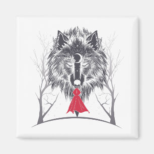 Aimant Costume de Petit Chaperon Rouge Gif Pour Filles