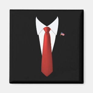 Aimant Costume d'Halloween amusant du président Trump