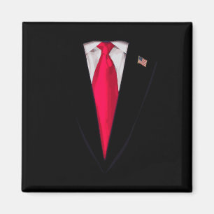 Aimant Costume d'Halloween drôle de costume de président