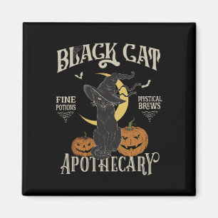 Aimant Costume d'Halloween rétrograde Chat noir Salem Apo