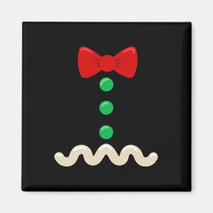 Aimant Costume d'homme en pain d'épices drôle Noël Xmas H