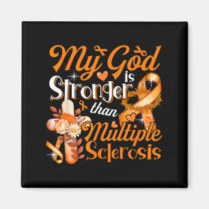 Aimant Costume Dieu Fier Plus Fort que la Sclérose en Pla