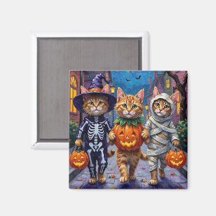 Aimant Costumes d'Halloween pour chats perses