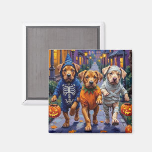 Aimant Costumes d'Halloween pour chiens Shar Pei allant c