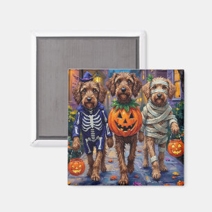 Aimant Costumes d'Halloween pour Griffon à poil dur