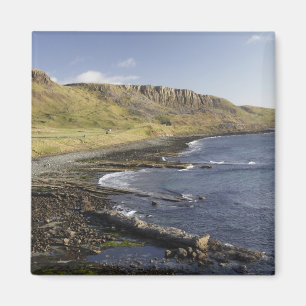 Aimant Côte à Duntulm, île de Skye, Écosse, Royaume-Uni