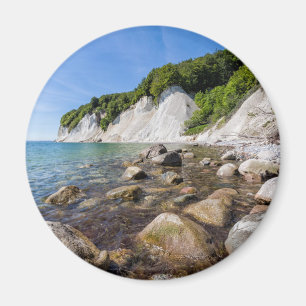 Aimant Côte de la mer Baltique sur l'île de Ruegen