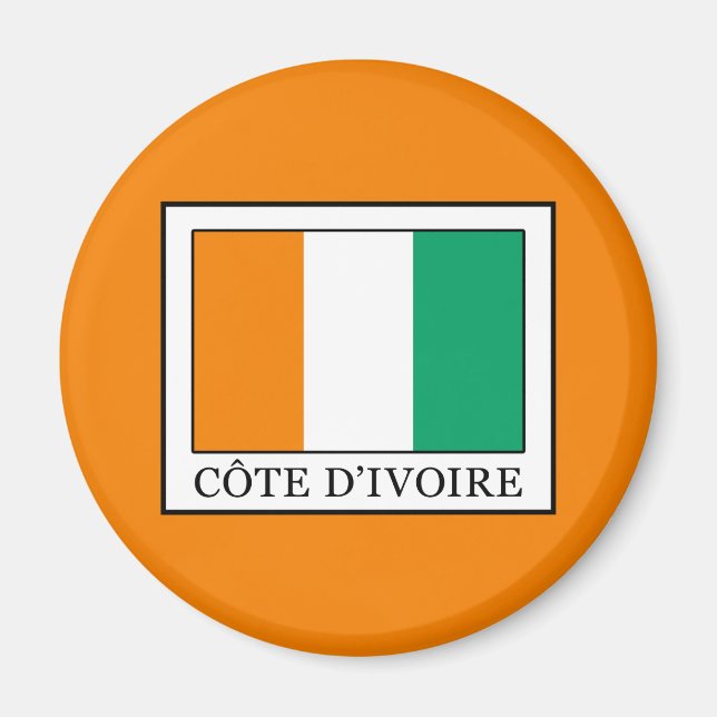 Aimant Côte d'Ivoire (Devant)