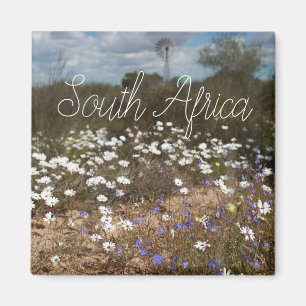 Aimant Côte Ouest Afrique du Sud Fleurs sauvages Pompe à 
