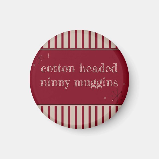 Aimant Coton Dirigé Ninny Muggins (Devant)