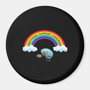 Aimant Cotravailleur d'aide émotionnelle, collègues, sout