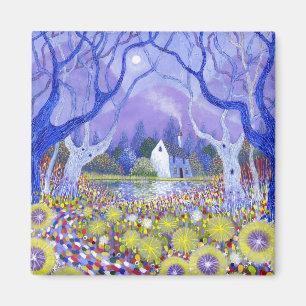 Aimant Cottage en bois 2013