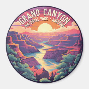 Aimant Coucher de soleil au Grand Canyon National Park Ar