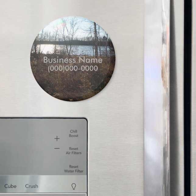 Aimant Coucher de soleil nuageux (In situ (réfrigérateur))