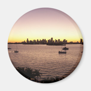 Aimant Coucher de soleil sur Miami