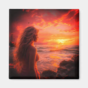 Aimant Coucher du soleil