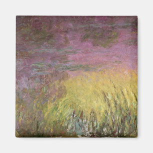 Aimant Coucher du soleil de nénuphars de Claude Monet  ,