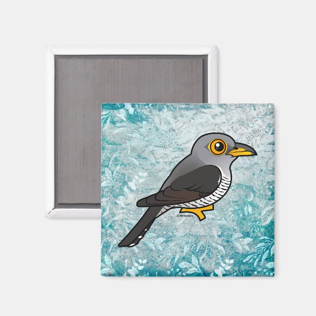 Aimant Coucou commun Birdorable (Recto/Verso)