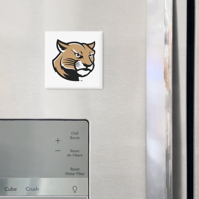 Aimant Cougars de SIUE (In situ (réfrigérateur))