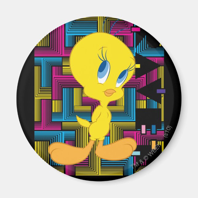 Aimant Couleur électronique Tweety (Devant)