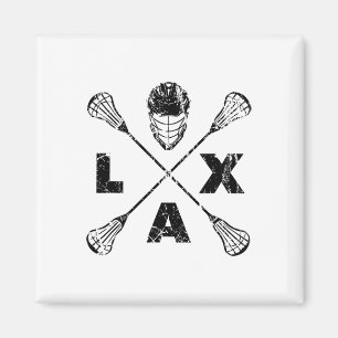 Aimant Couleur noire de l'axe de croix de Lacrosse