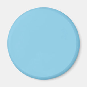 Aimant Couleur Sky Blue 87CEEB - Option pour ajouter un n