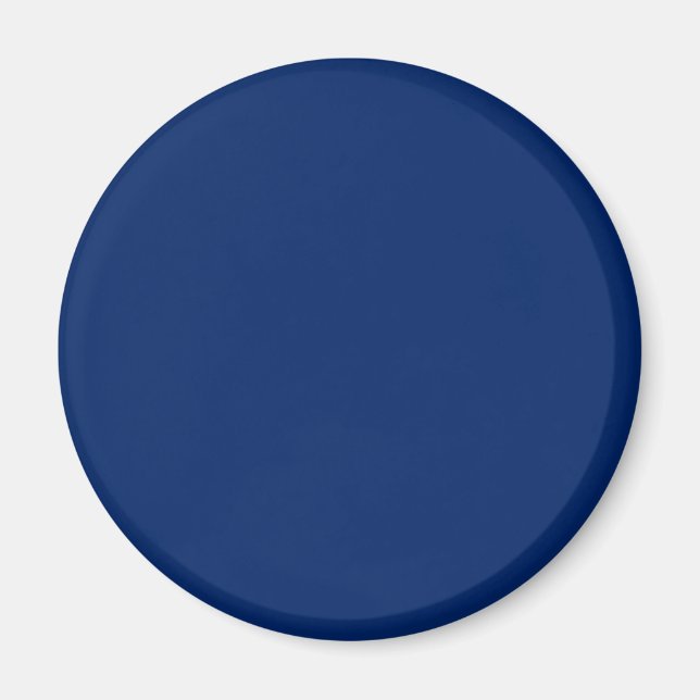 Aimant Couleur solide bleue royale (Devant)