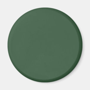 Aimant Couleur solide vert émeraude foncé