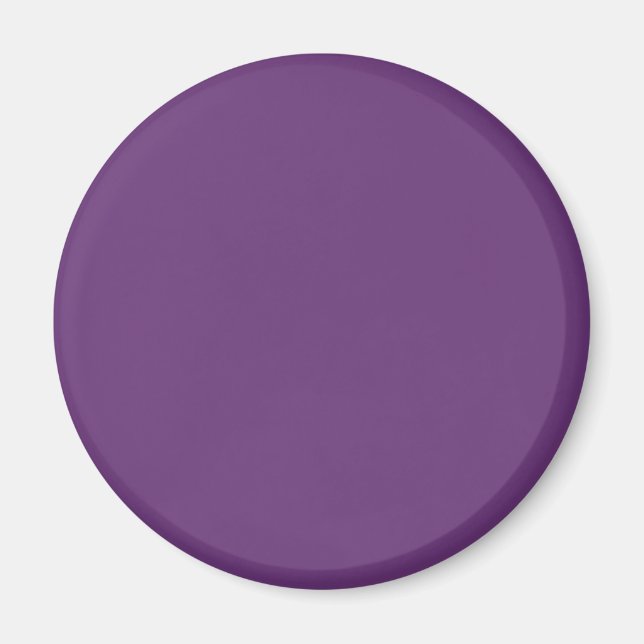 Aimant Couleur uni amarante violet foncé (Devant)