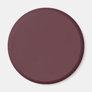 Aimant Couleur unie Marron profond