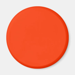 Aimant Couleur Web Arrière - plan rouge solide FF3300