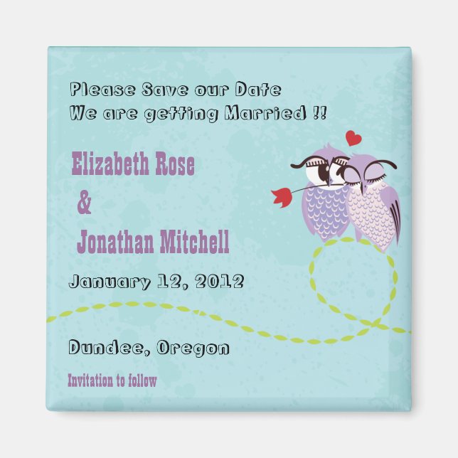 Aimant Couple amoureux (Devant)